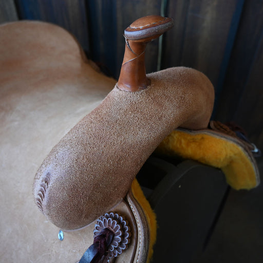 16.5" JEFF SMITH BUSTER WELCH CUTTING SADDLE Saddles - New Jeff Smith