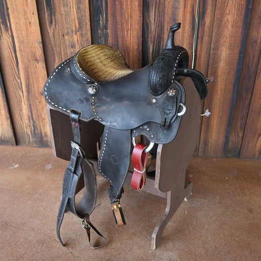 15" USED JEFF SMITH BARREL SADDLE Saddles - Used Jeff Smith