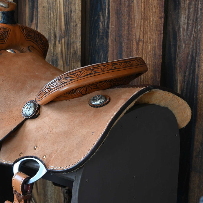 14" DEMO TESKEY'S CALF ROPING SADDLE