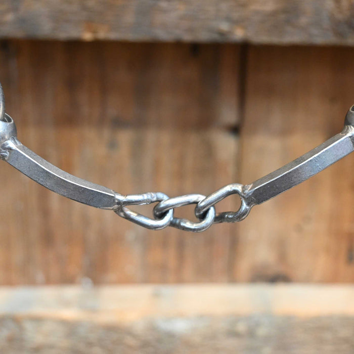 Flaharty Circle Gag Square Center Chain Bit