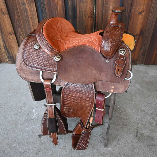 14.5" LAZY L ROPING SADDLE Saddles - New Lazy L