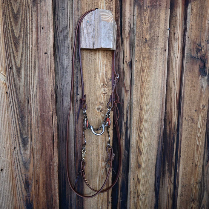 Blessing Ported Chain Bridle Rig w/ Split Ear Headstall