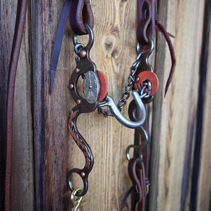 Blessing Ported Chain Bridle Rig w/ Split Ear Headstall