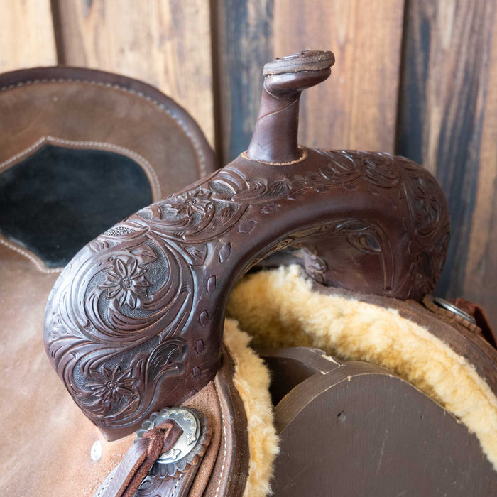 14.5" USED JEFF SMITH XTREME BARREL SADDLE