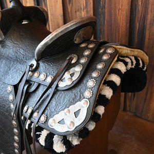 ANTIQUE SHOW PARADE SADDLE _CA981 Collectibles Teskey's