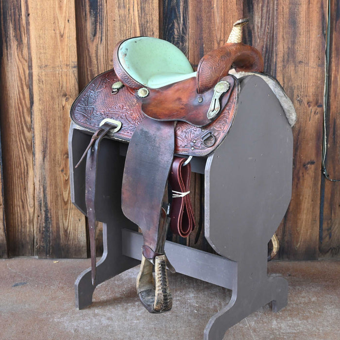 13.5" USED SADDLE KING BARREL SADDLE