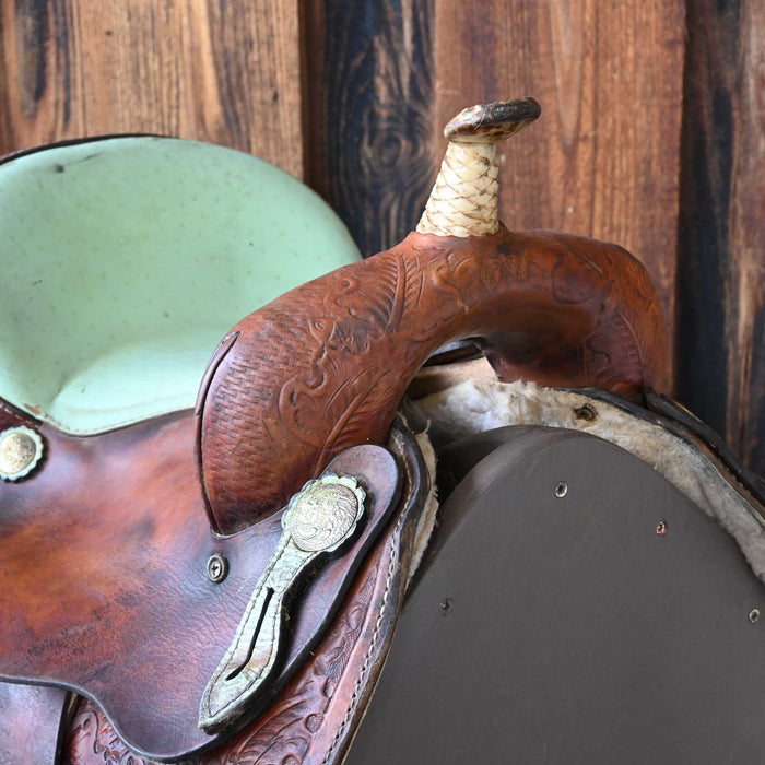13.5" USED SADDLE KING BARREL SADDLE