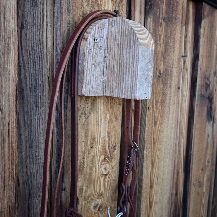 Jim Edwards Solid Port Bridle Rig w/ Split Ear Headstall