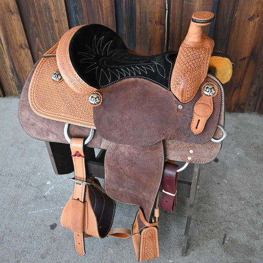 14.5" LAZY L ROPING SADDLE Saddles - New Lazy L