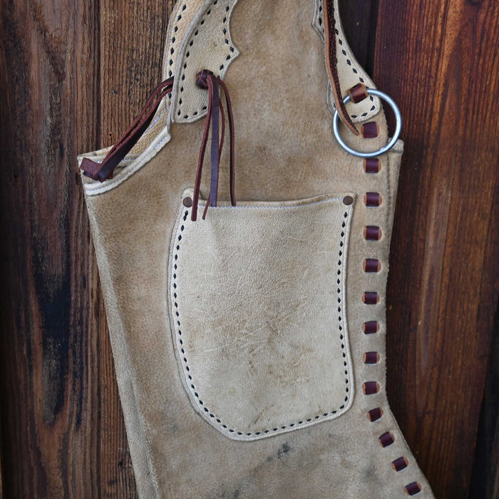 Heavy Boar Hide Stepthrough Chaps