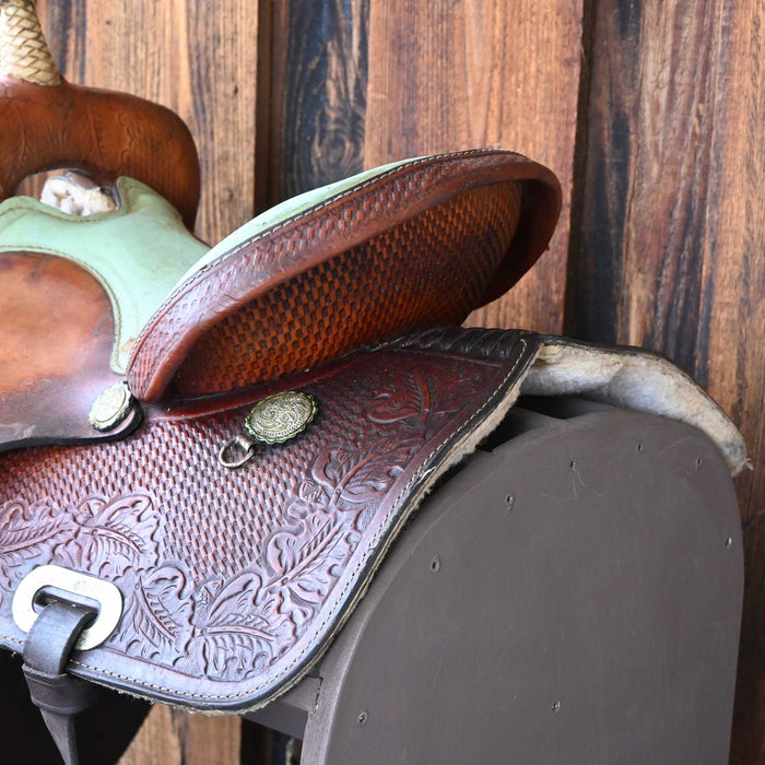 13.5" USED SADDLE KING BARREL SADDLE