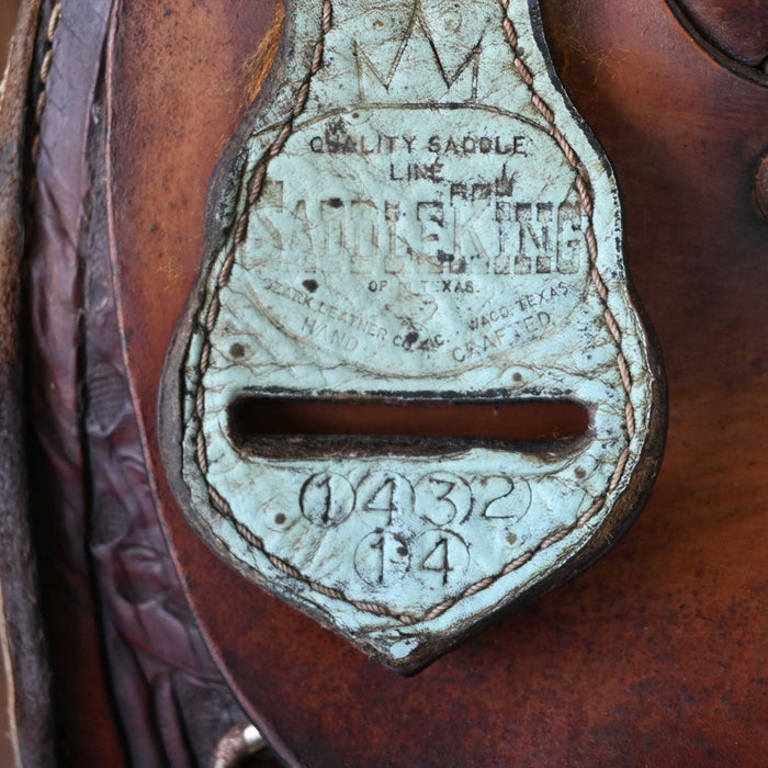 13.5" USED SADDLE KING BARREL SADDLE
