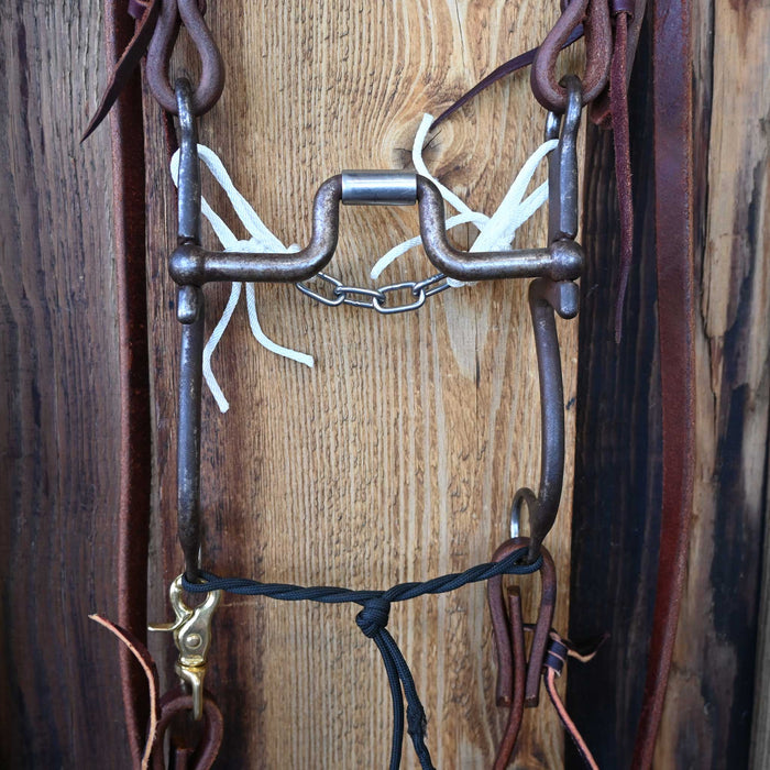 Caprock Hinge Port Bridle Rig w/ Split Ear Headstall