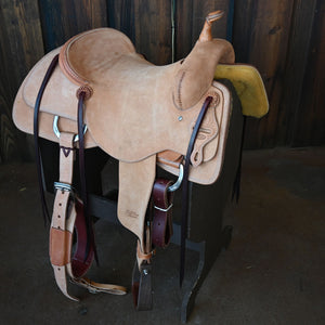 16" JEFF SMITH CUTTING SADDLE Saddles Jeff Smith