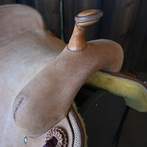 16" JEFF SMITH CUTTING SADDLE Saddles Jeff Smith