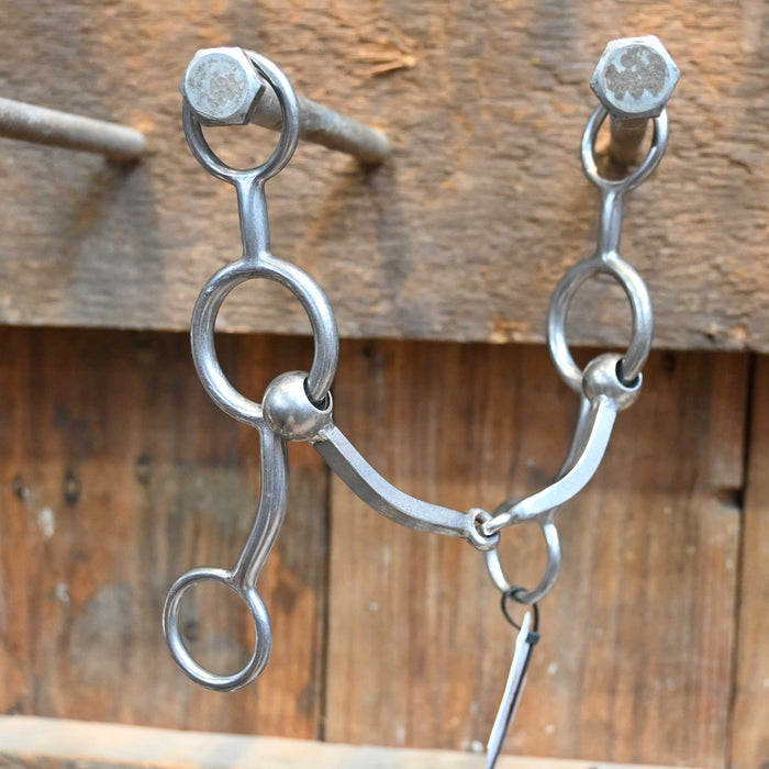 Flaharty Lil' Circle Gag Square Snaffle Bit