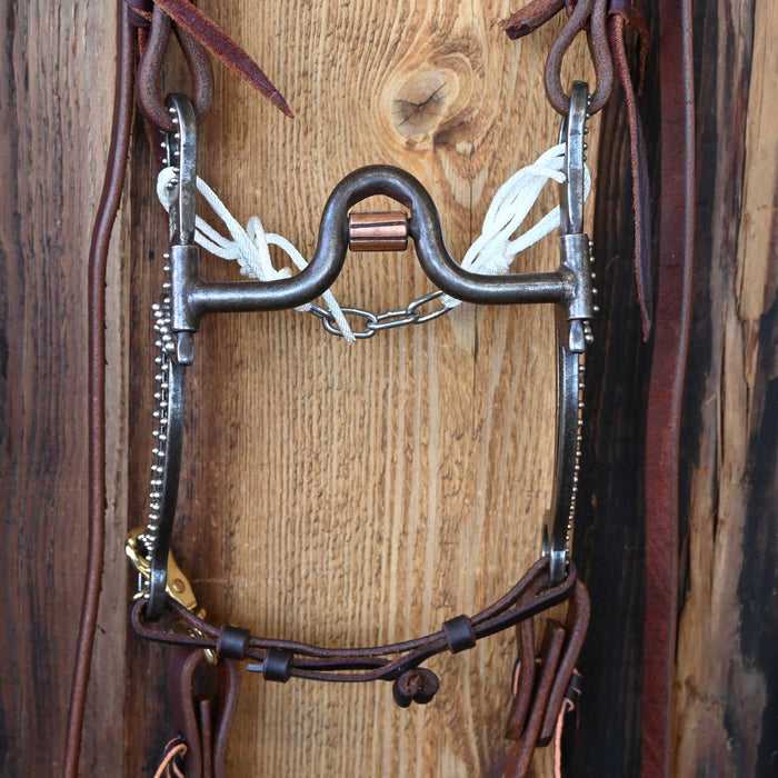 Alderson Solid Port Bridle Rig w/ Split Ear Headstall