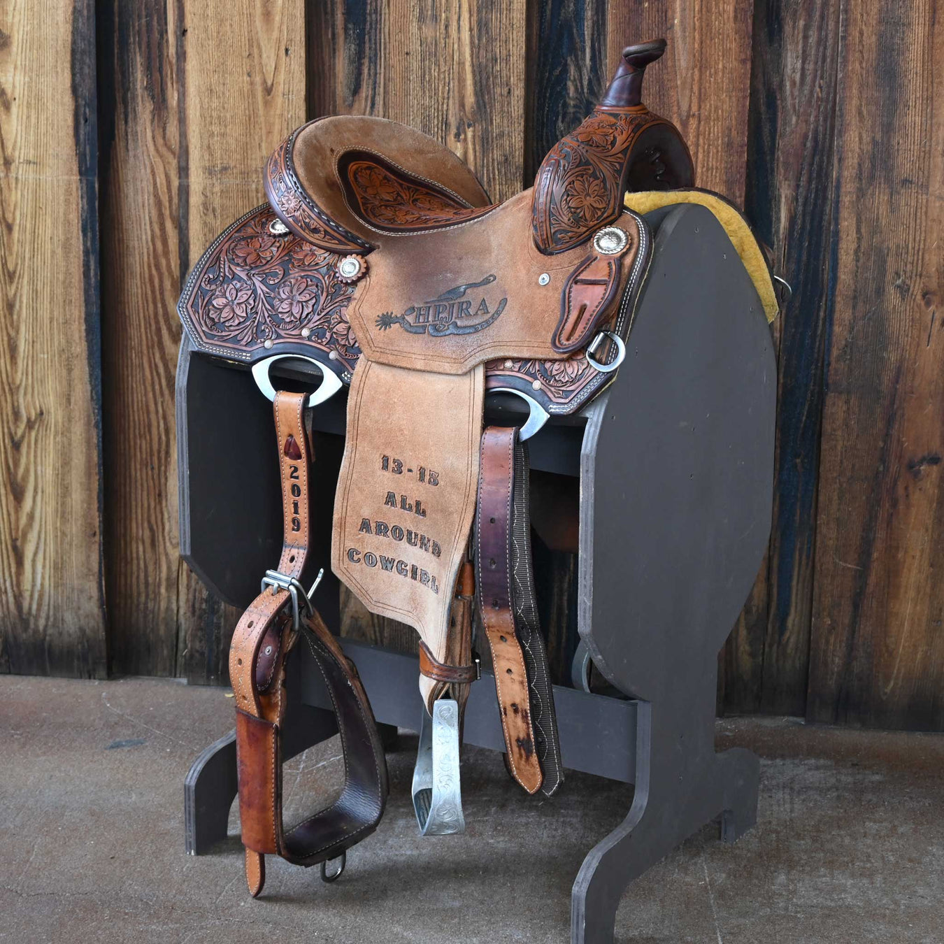 14" USED CORRIENTE BARREL SADDLE Saddles - Used Corriente