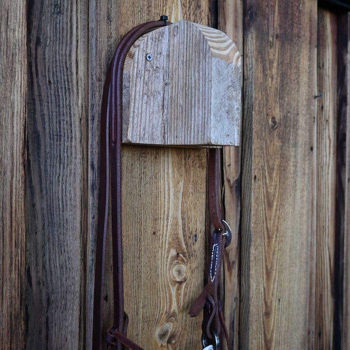 Alderson Solid Port Bridle Rig w/ Split Ear Headstall