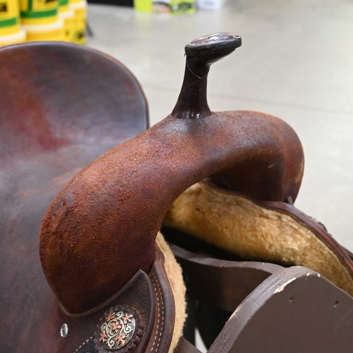 14" USED JEFF SMITH C3 BARREL SADDLE