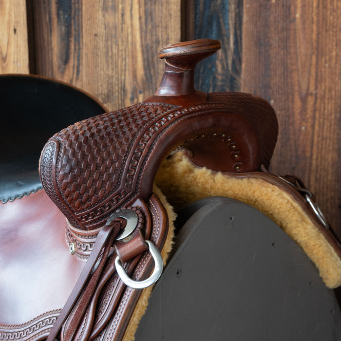 15" USED MARTY BYRD TRAIL SADDLE