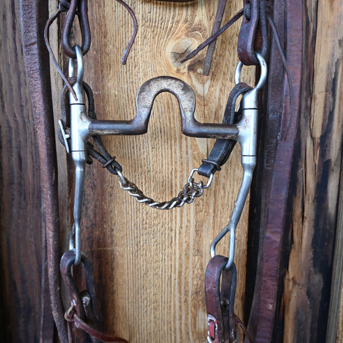 "BM" Flat Port Bridle Rig w/ Browband Headstall Tack - Rigs MISC