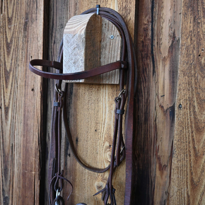 "BM" Flat Port Bridle Rig w/ Browband Headstall Tack - Rigs MISC