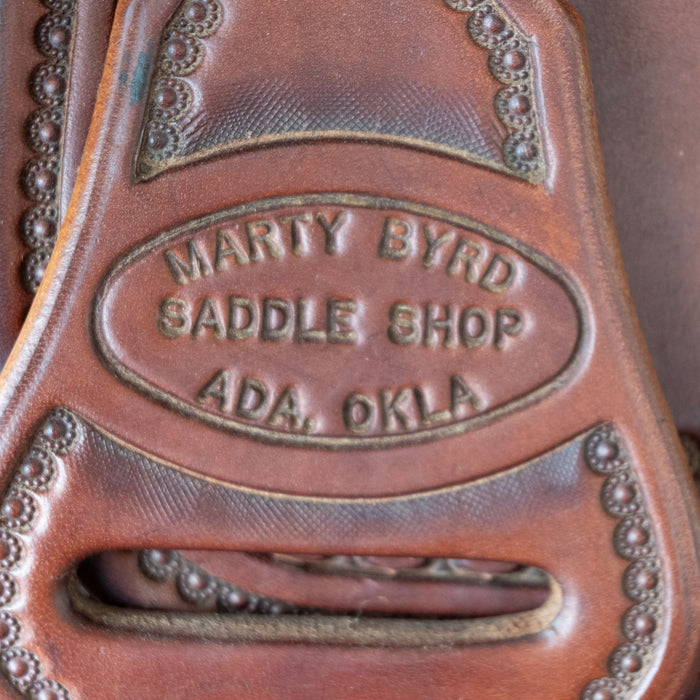 15" USED MARTY BYRD TRAIL SADDLE