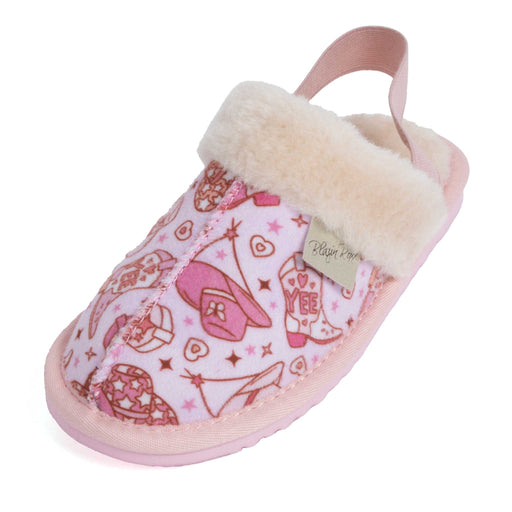 Youth Maddie Slide Western Print Slipper KIDS - Footwear - Casual Shoes M&F Western Products