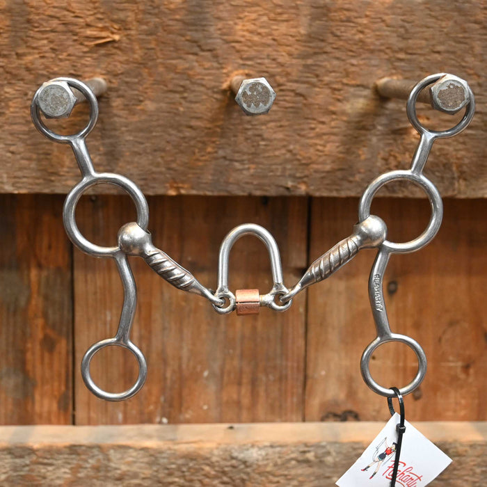 Flaharty Lil' Circle Gag Rebar Loose Port Bit Tack - Bits Flaharty