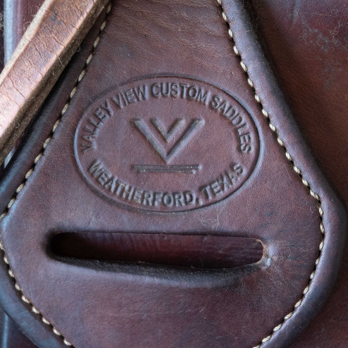 16.5" USED VALLEY VIEW CUTTING SADDLE