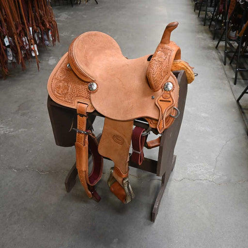 14" TESKEY'S BARREL SADDLE Saddles - New Teskey's Saddlery