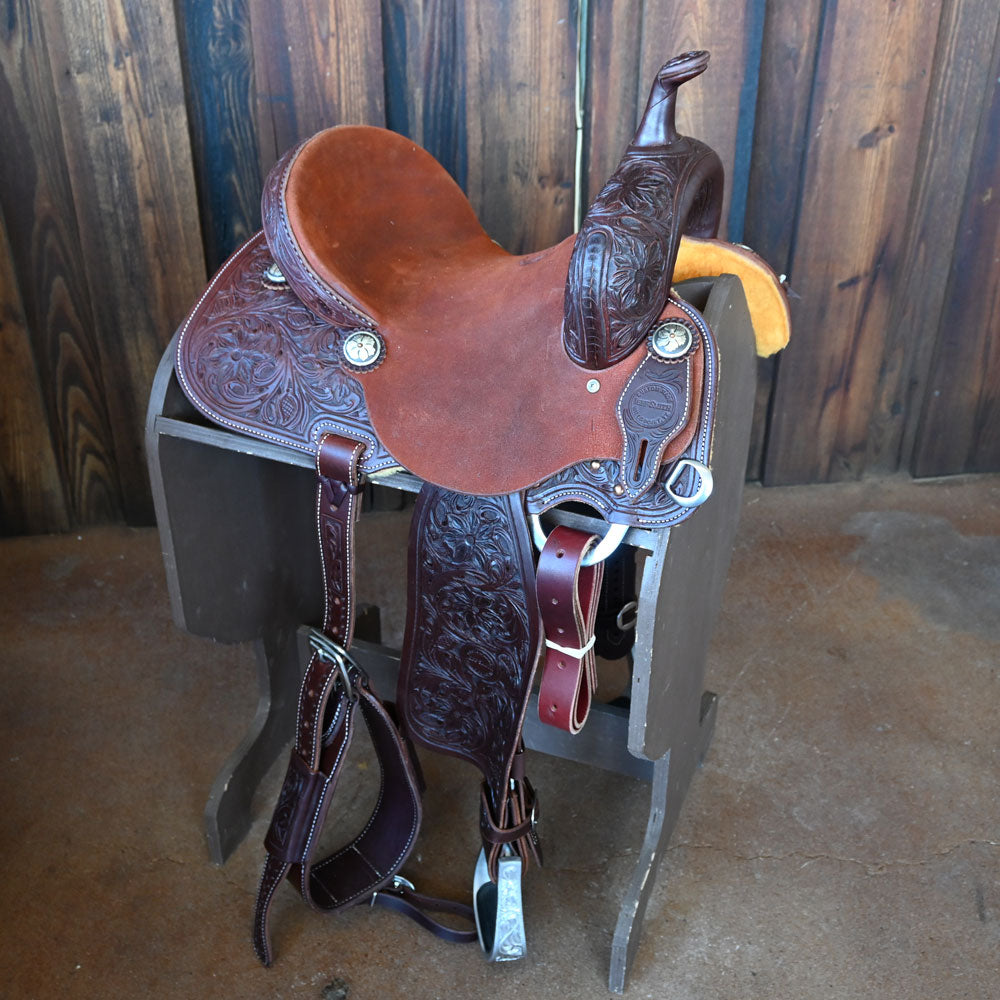 13" JEFF SMITH BARREL SADDLE Saddles Jeff Smith