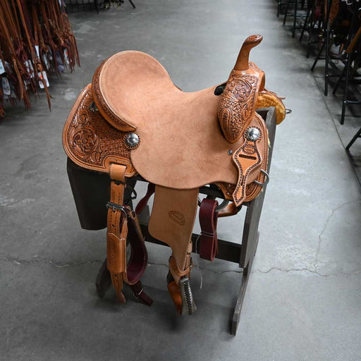 14" TESKEY'S BARREL SADDLE Saddles - New Teskey's Saddlery