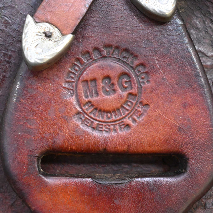 14" USED M&G BARREL SADDLE
