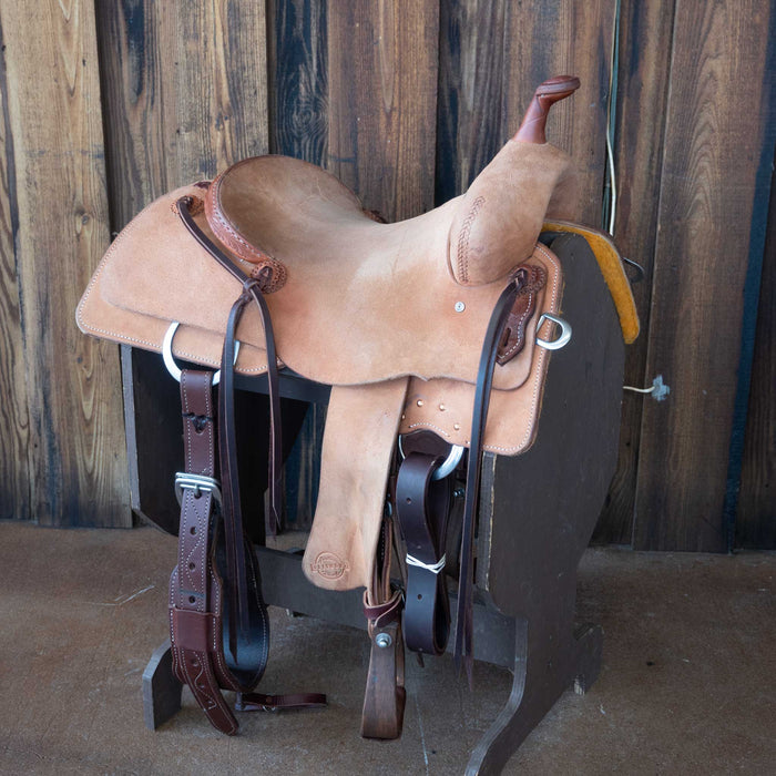 15.5" USED AUSTIN VALIMONT CUTTING SADDLE
