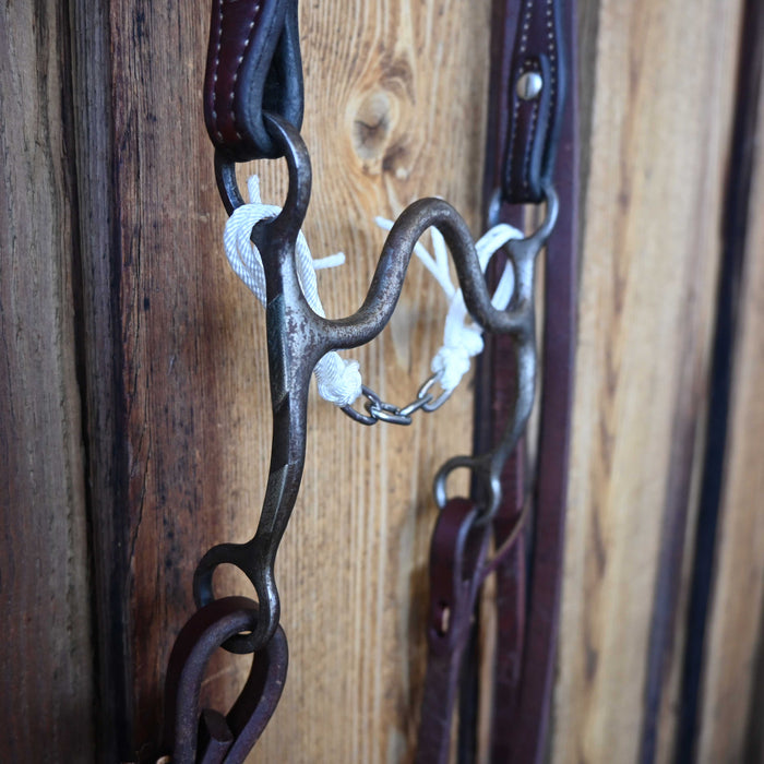 Overton Solid Port Bridle Rig w/ Split Ear Headstall