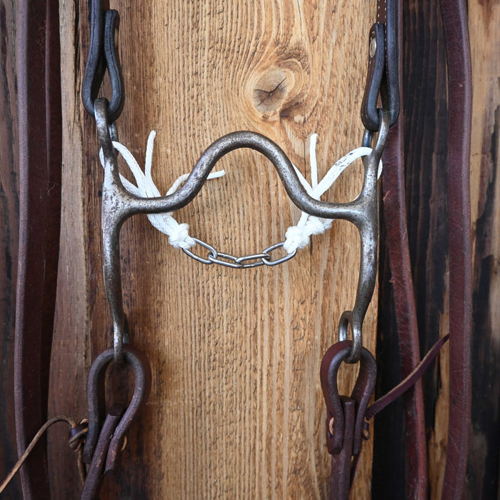 Overton Solid Port Bridle Rig w/ Split Ear Headstall