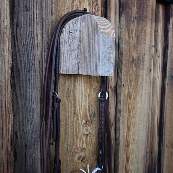 Overton Solid Port Bridle Rig w/ Split Ear Headstall