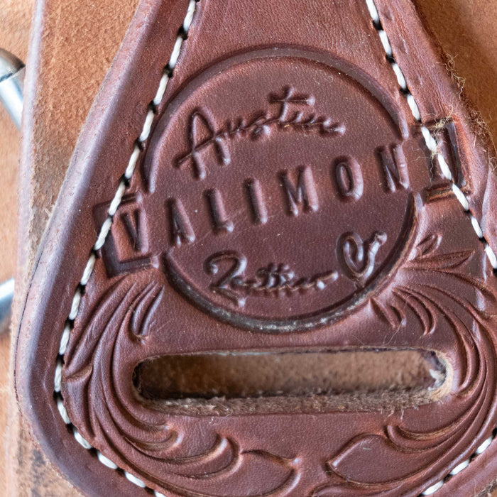 15.5" USED AUSTIN VALIMONT CUTTING SADDLE