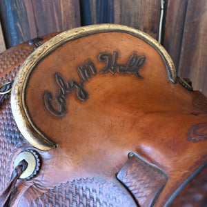 14.5" USED TIMBER CREEK RANCH SADDLE Saddles Timber Creek   