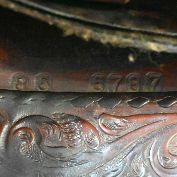 15.5" USED BILLY COOK CUTTING SADDLE