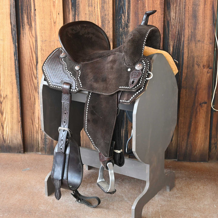 15" USED JOSH ANDREWS BARREL SADDLE
