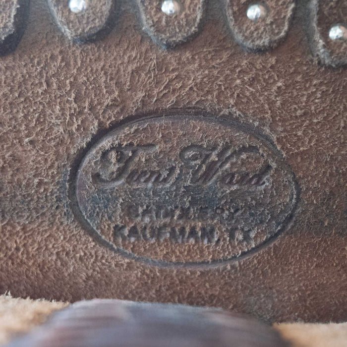 14.5" USED TRENT WARD RANCH SADDLE
