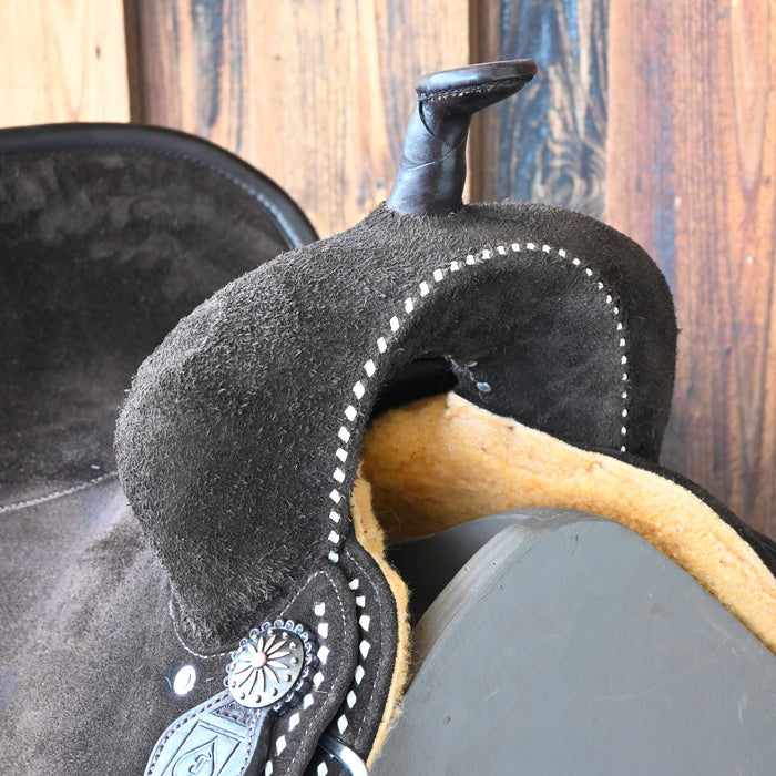 15" USED JOSH ANDREWS BARREL SADDLE