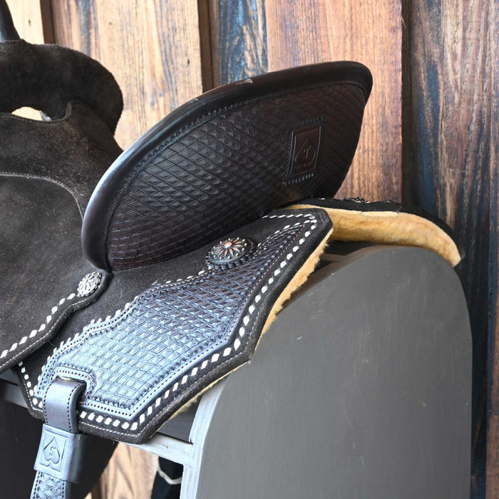 15" USED JOSH ANDREWS BARREL SADDLE