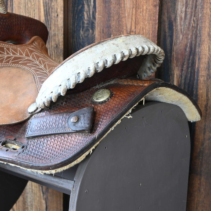 14" USED BILLY COOK BARREL SADDLE
