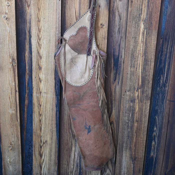 Brown Roughout 1/2 Zip Chaps