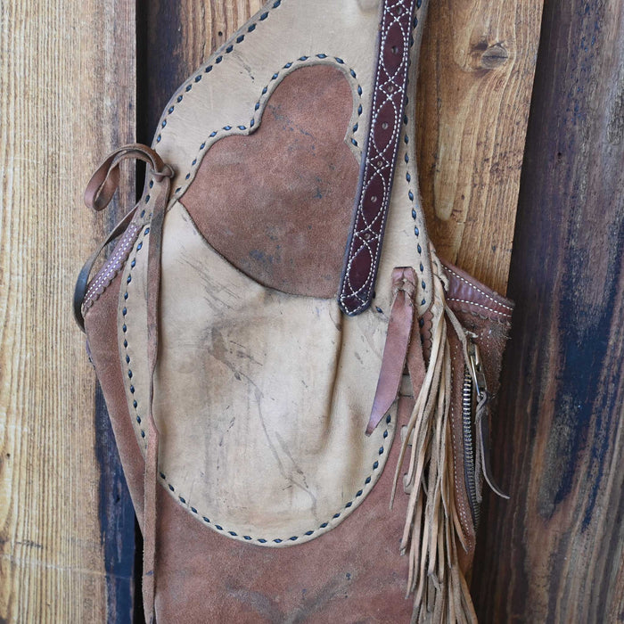 Brown Roughout 1/2 Zip Chaps