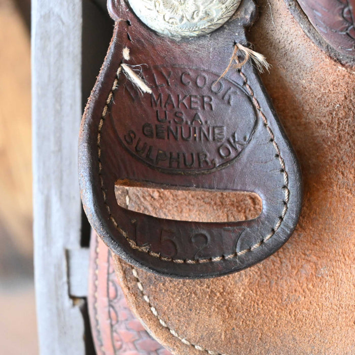 14" USED BILLY COOK BARREL SADDLE